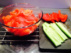 légumes préparés