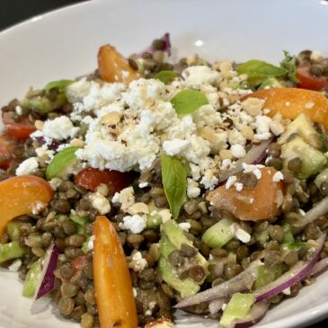 Salade de lentilles