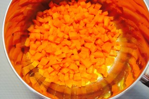 cuisson des carottes