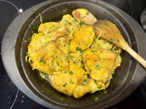 tajine poulet citron