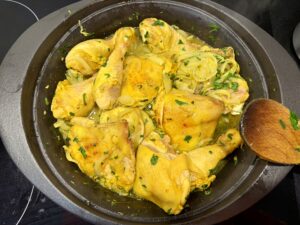 tajine poulet citron
