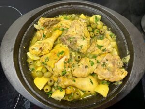 tajine poulet citron