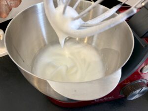 blancs montés en neige