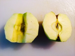 pommes épépinées