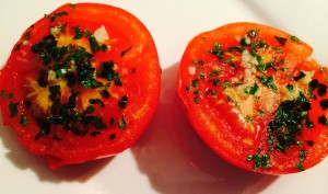 tomates persillées