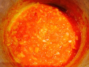 tomates fondues