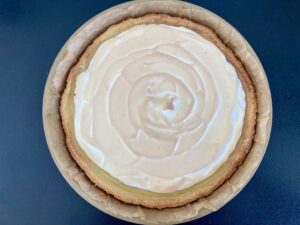 tarte au citron meringuée