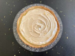 tarte au citron meringuée