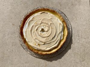 tarte au citron meringuée