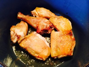 cuisson cuisses de poulet