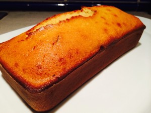cake orange cannelle cuit