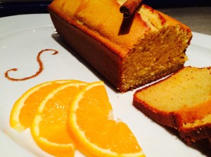 cake orange cannelle