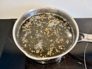 salade de lentilles