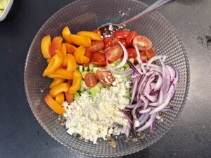 salade de lentilles