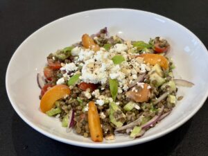 salade de lentilles