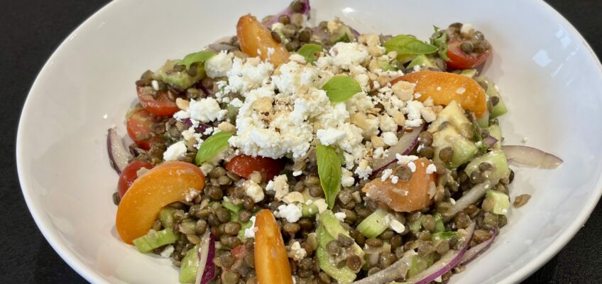 salade de lentilles