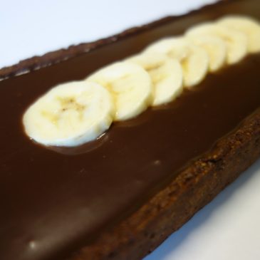 Tarte chocolat banane