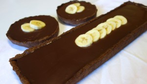 tarte chocolat banane