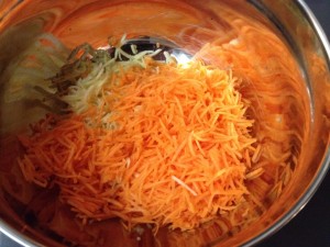 carottes râpées