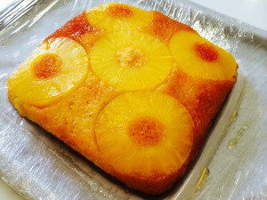 gâteau renversé à l'ananas