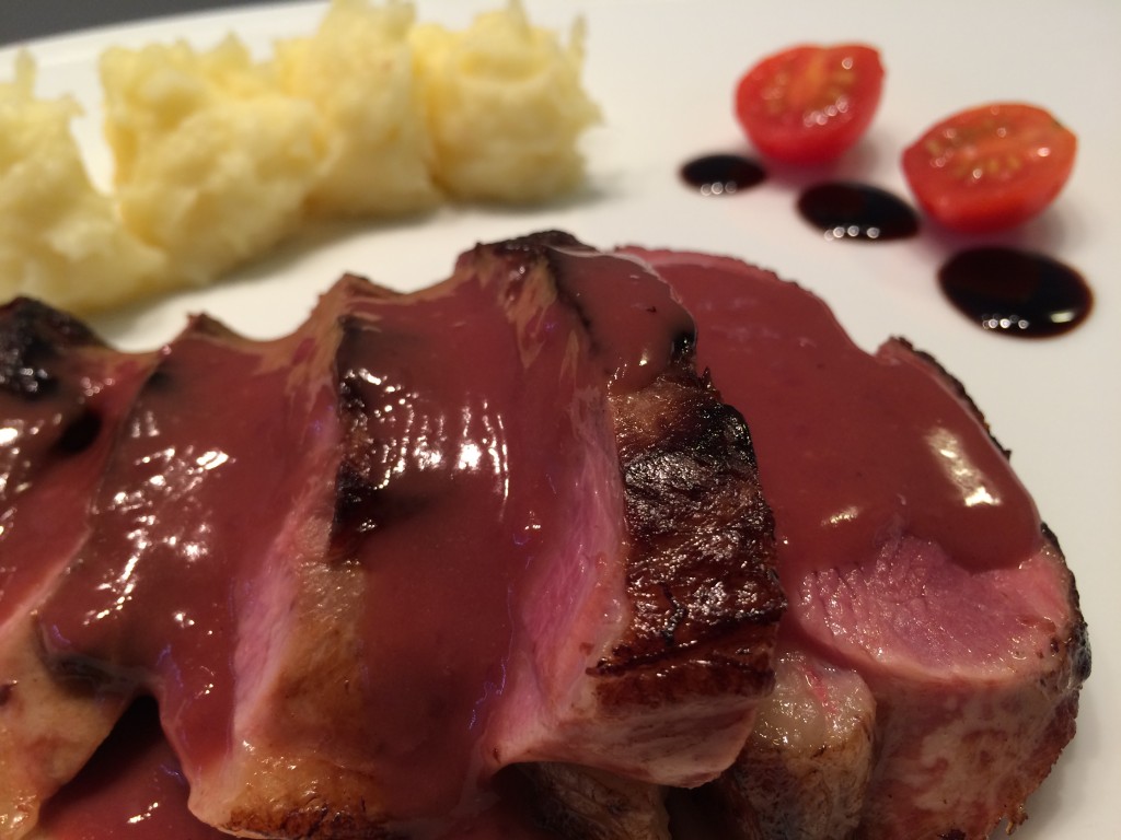 Magret de canard sauce orange vin rouge - SoRoseBonbons