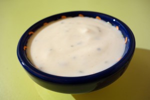 sauce yaourt