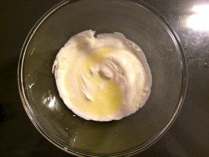 yaourt grecque et citron
