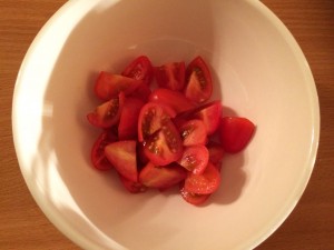 coupez les tomates
