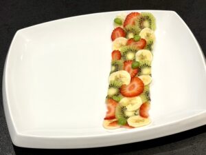 carpaccio de fruits
