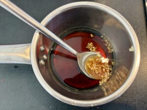 sauce soja citron vert