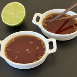 sauce soja citron vert