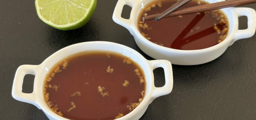 sauce soja citron vert