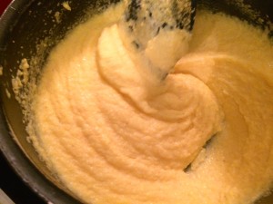 préparation de la polenta
