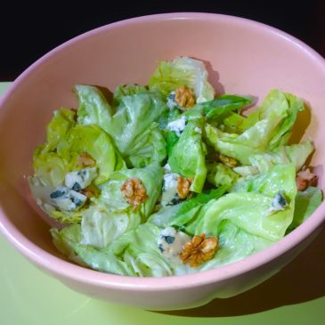Salade roquefort noix