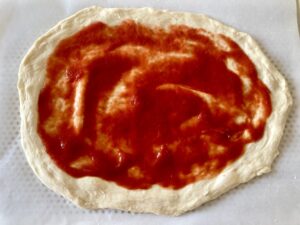 pizza base tomate