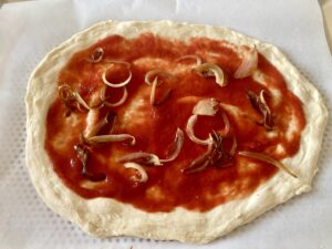 pizza base tomate