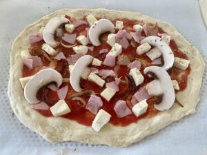 pizza base tomate