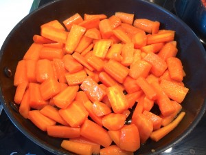 cuisson des carottes