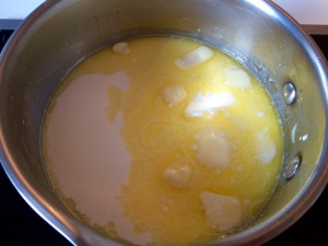 cuisson lait et beurre