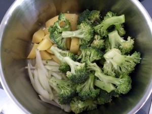 préparation velouté brocoli