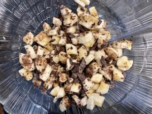 chausson banane chocolat