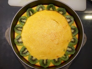 décoration du cheesecake