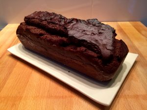 cake au chocolat démoulé