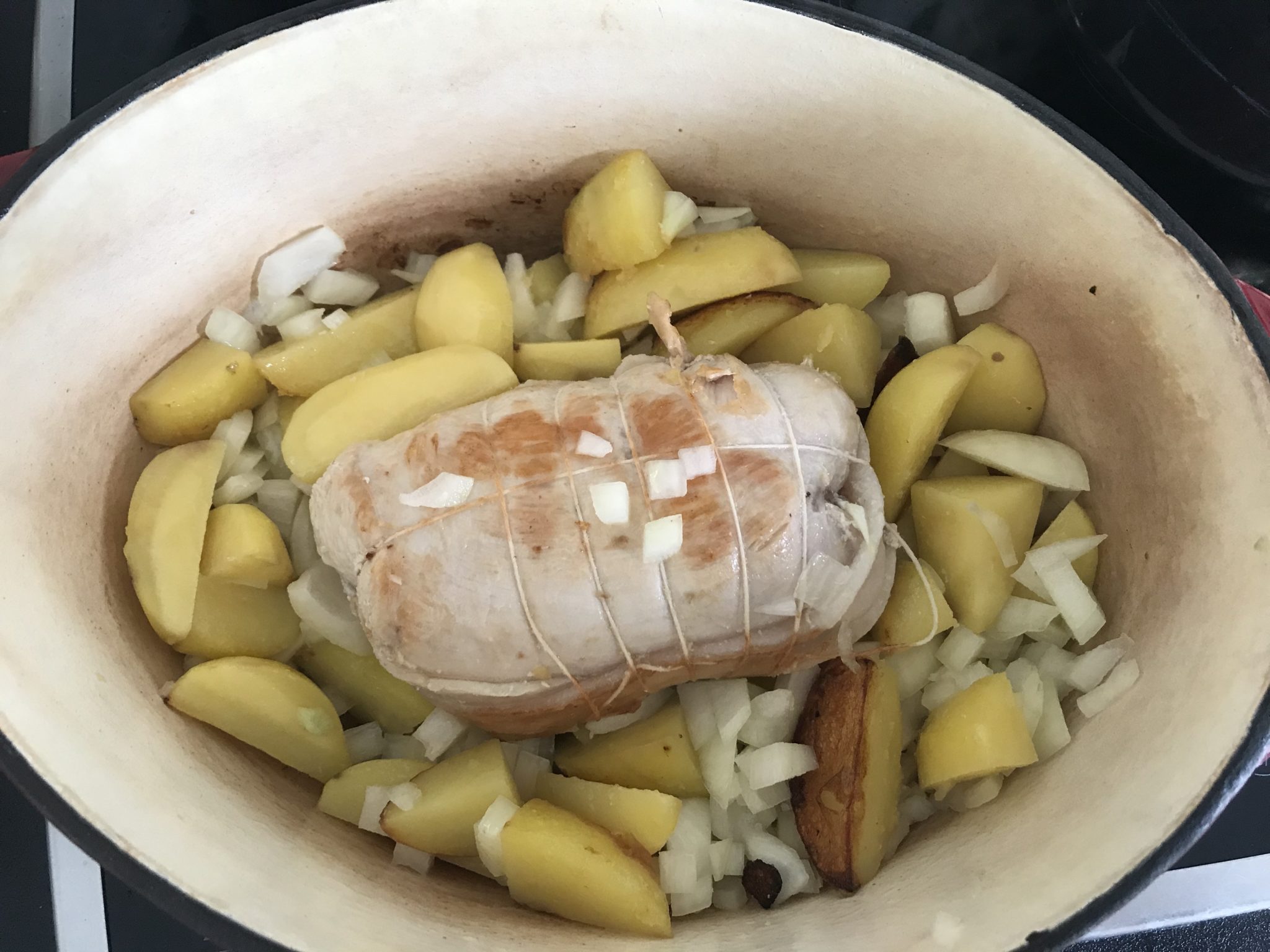Rôti de dinde en cocotte - SoRoseBonbons