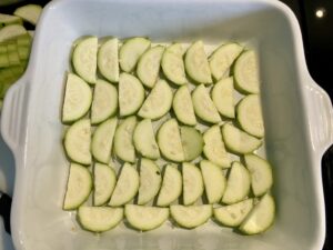 gratin courgette aubergine