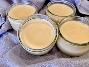 crème dessert au caramel