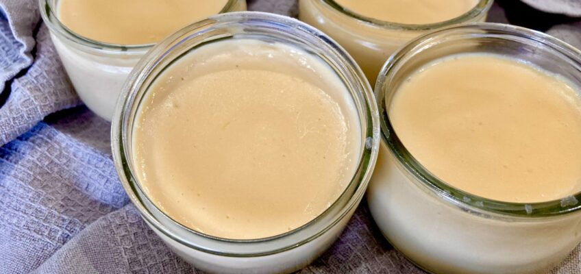 crème dessert au caramel