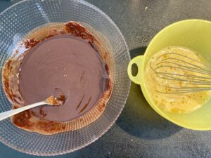 réalisation du brownies