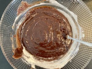 réalisation du brownies