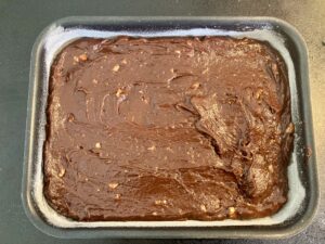 réalisation du brownies